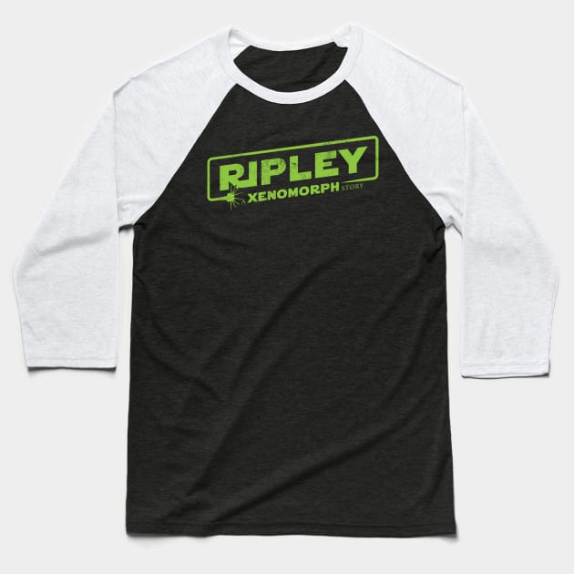 RIPLEY Baseball T-Shirt by wolfkrusemark